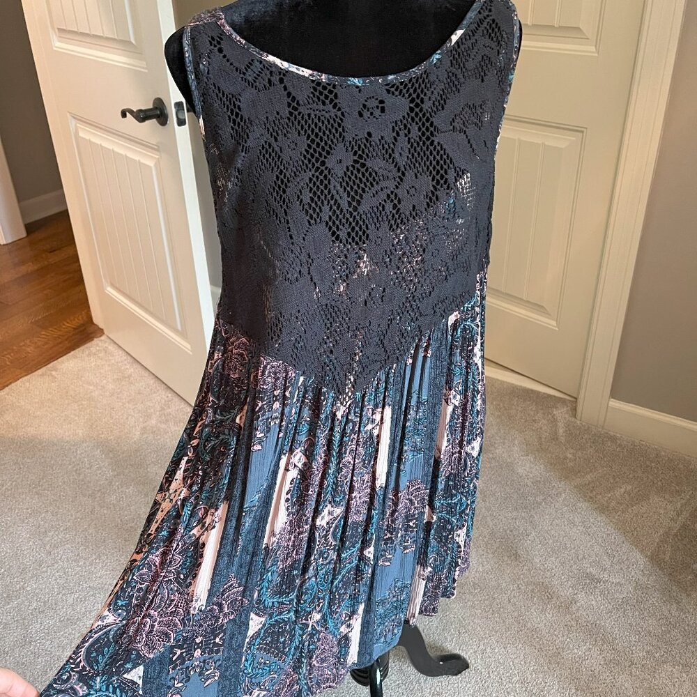 Free People Lace Floral Top/Dress